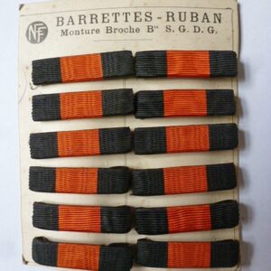 Yser medaille , kaart met batons NF