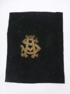 BE, Kraagembleem officier Administratie
