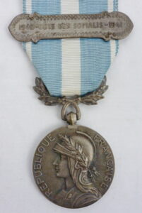 Fr. 1940 Colonial medal "Côte des Somalis"