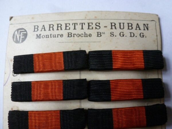 Yser medaille , kaart met batons NF - Afbeelding 2