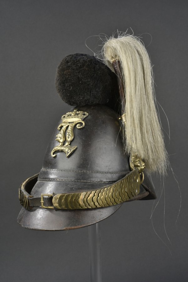 Bavarian helmet plate for a Raupenhelm - Image 4