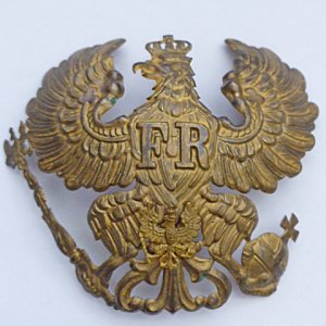 Higher Military Official helmet plate, Prussia