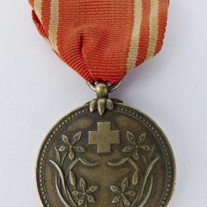 Japan, bezet Manchukuo zilveren Rode Kruis medaille