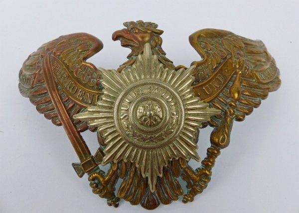 Garde helmet plate