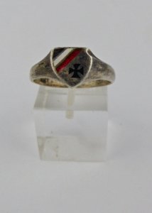 Patriotic ring Iron Cross