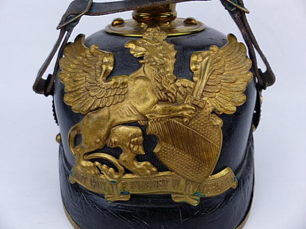 M91 Baden Infanterie Pickelhaube - Afbeelding 2