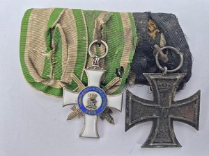 Saxon Medal bar, "attic find"