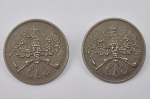 Sergeantknöpfen set Prussia