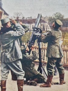 Postcard,MG Fliegerabwehr
