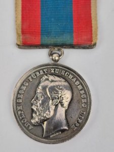 Schaumburg Lippe zilveren Verdienstmedaille