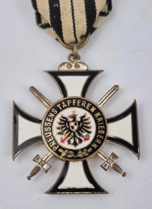 Pruisen Tapfern Kriegerkreuz 1914-1918
